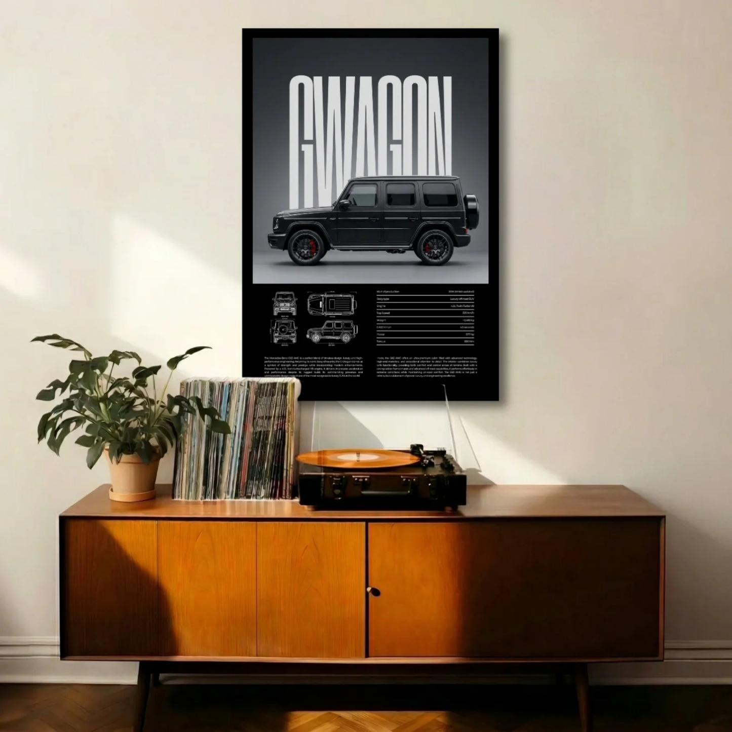 G Wagon Monochrome